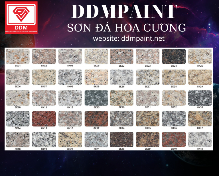 Sơn giả đá hoa cương DDM