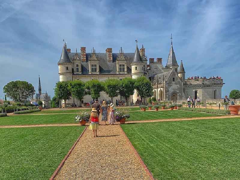 Thiết kế lâu đài Amboise - Pháp