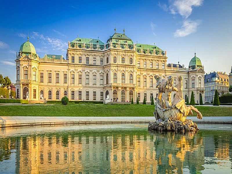 Thiết kế lâu đài Belvedere - Áo