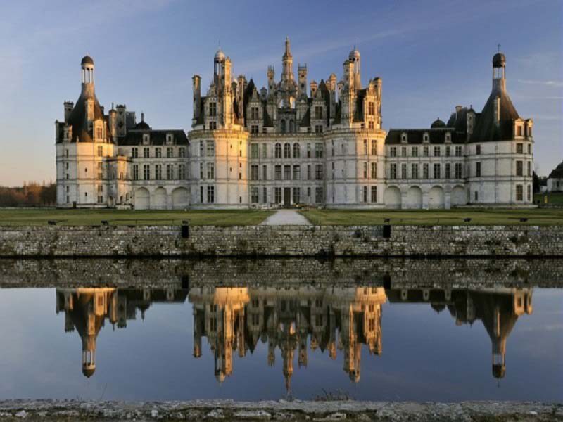 Thiết kế lâu đài Chambord - Pháp