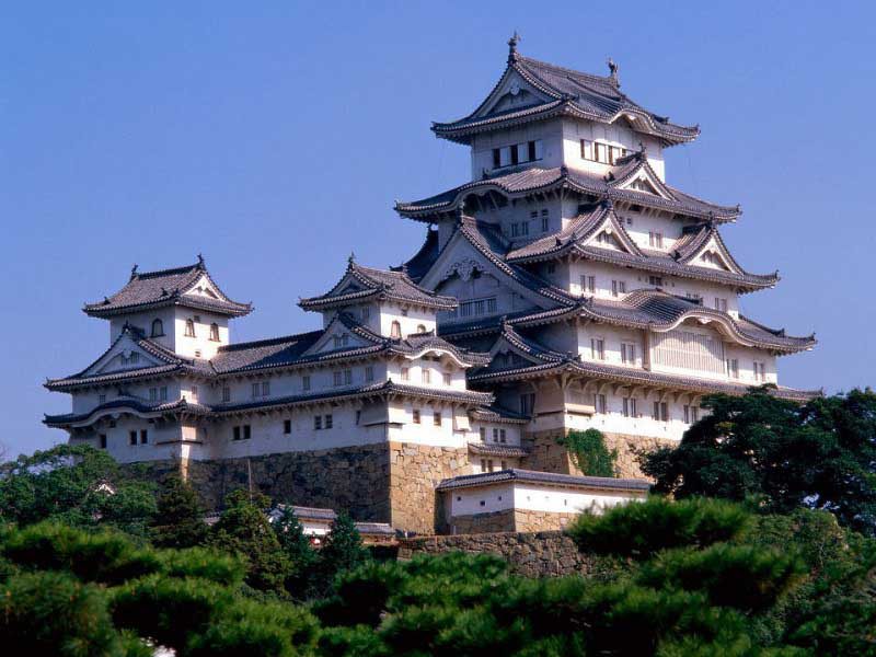 Thiết kế lâu đài Himeji - Nhật Bản